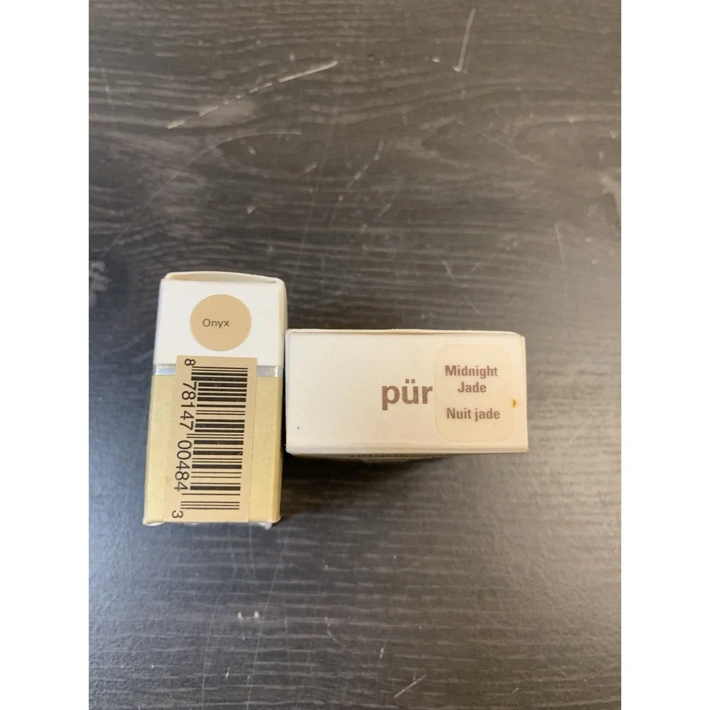 PUR Colour Purminerals Shadow eyeshadow‎ Midnight Jade Onyx Set Of 2 NIB .08oz